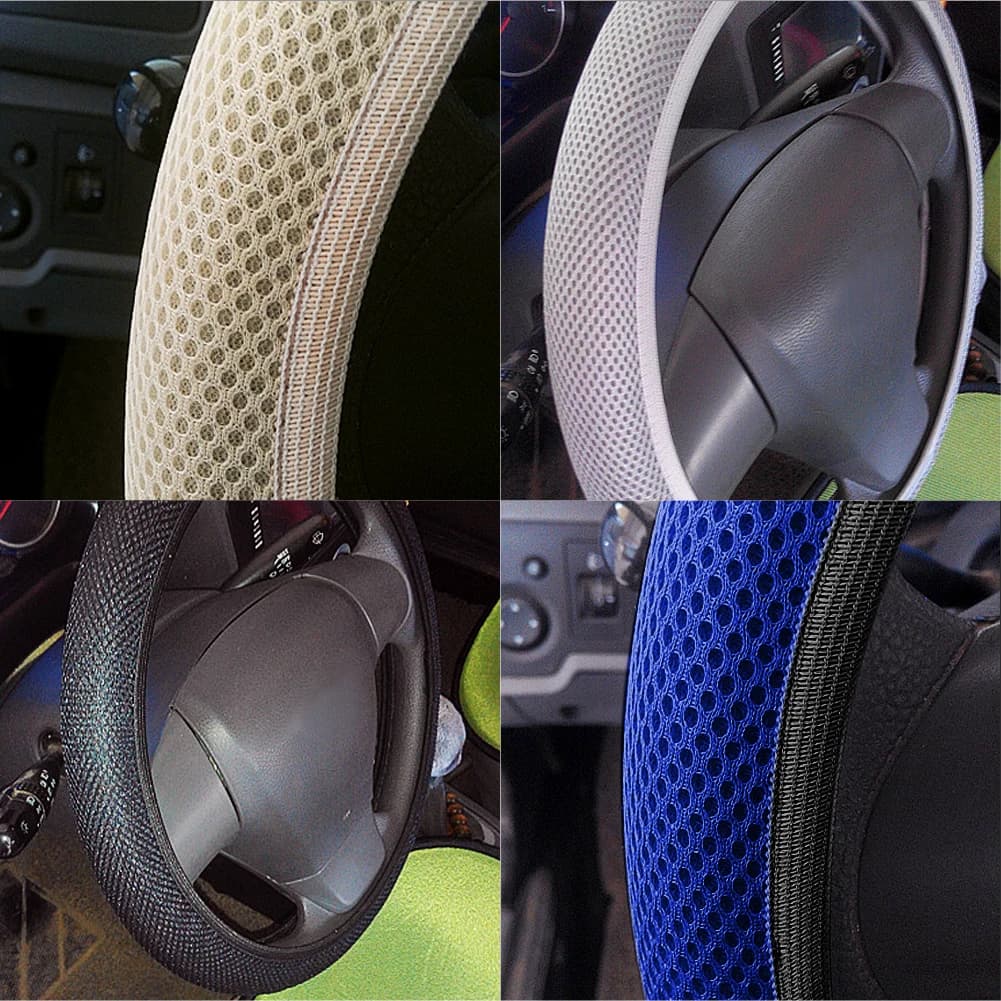 Coprivolante per auto Pratico protezione per volante antiscivolo e traspirante Accessori per lo styling dell'auto