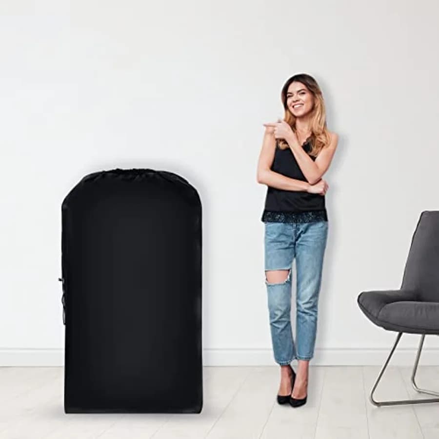 1 Pcs 40 x 60 Extra Large Laundry Bag Giant Storage Laundry Reusable Multipurpose Bag for Damp Proof Luggage Suitcase Clothes C