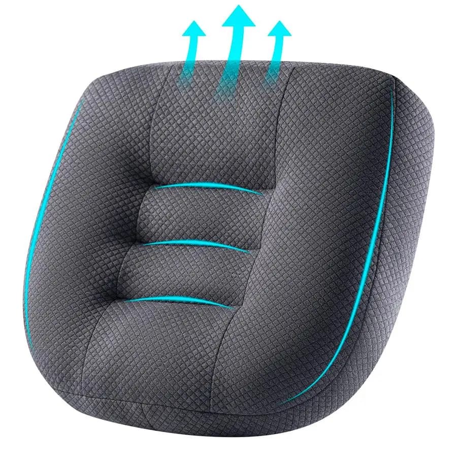 Cuscini per sedia per schienale e glutei, cuscino per sedile ergonomico per sedia per seduta lunga, cuscino per seduta per automobile, sedia a rotelle, comp