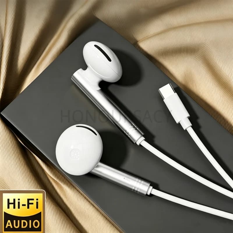 Cuffie da Gaming Cablate In-Ear a Bassa Latenza con Microfono HD e Cancellazione Intelligente del Rumore, Auricolari Universali per Telefoni Cellulari, Laptop e PC