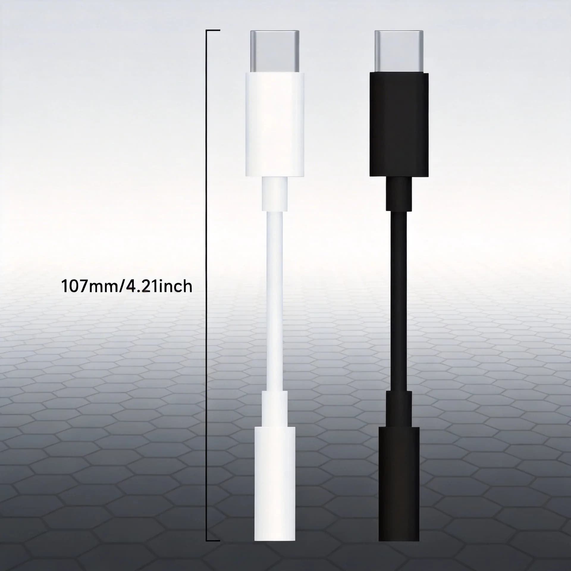 Adattatore audio da USB-C a 3,5 mm, kit Hi-Fi, compatibile con smartphone, tablet, PC, 15/16/17, convertitore Type-C