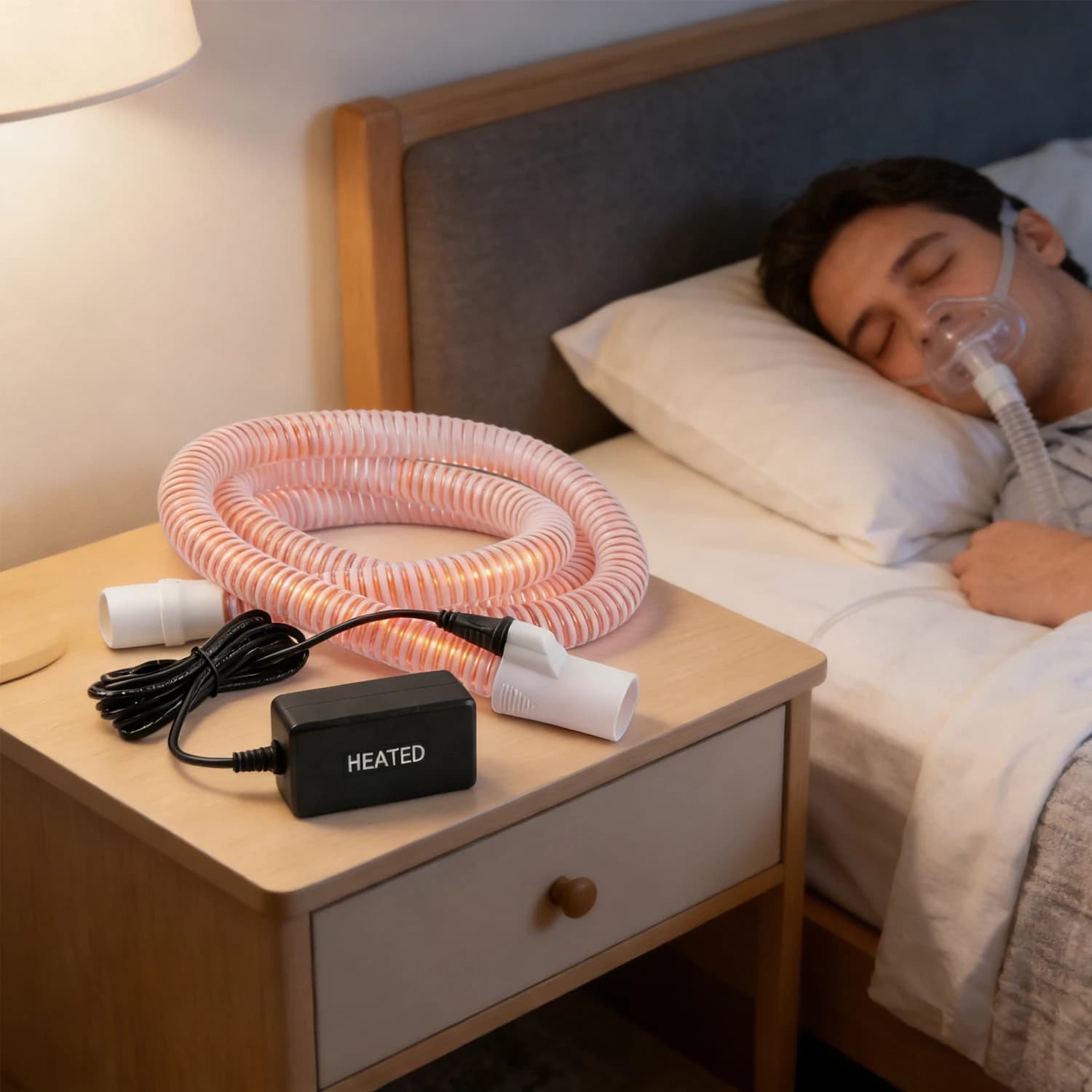 1 CPAP Universal Breathing Tube, Fan, Auto CPAP, BiPAP, Respiratory Machine Accessories