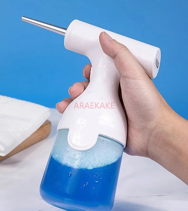 Dispenser elettrico per shampoo per cani, dispenser di sapone schiumogeno per gatti/cani/animali domestici e pulizia della casa