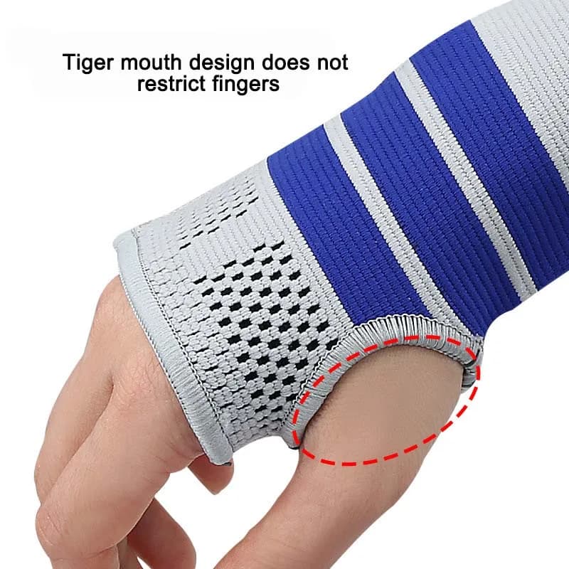 1 pezzo Patchwork regolabile protezione per le mani manicotto flessibile di supporto per il polso Anti collisione Pad in Silicone equipaggiamento protettivo