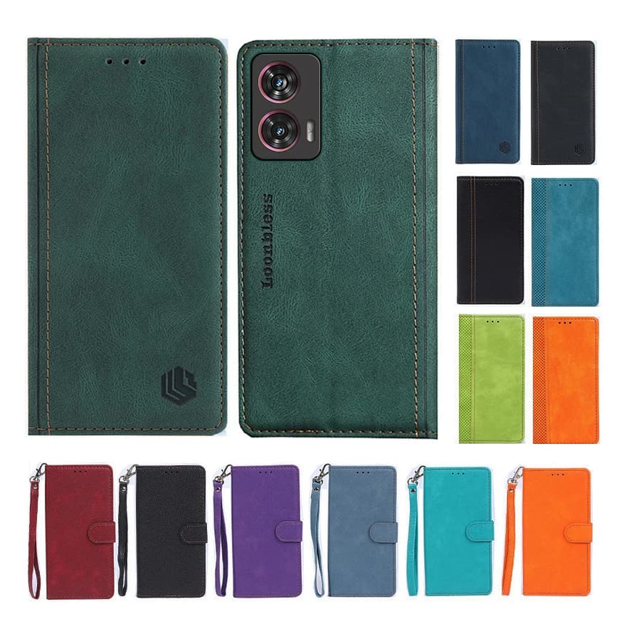 Custodia Flip in pelle per Motorola Edge 50 Fusion custodia per telefono Etui Moto Edge 50 Pro global Moto Edge50 Ultra 50 Neo 5G Cover Housing