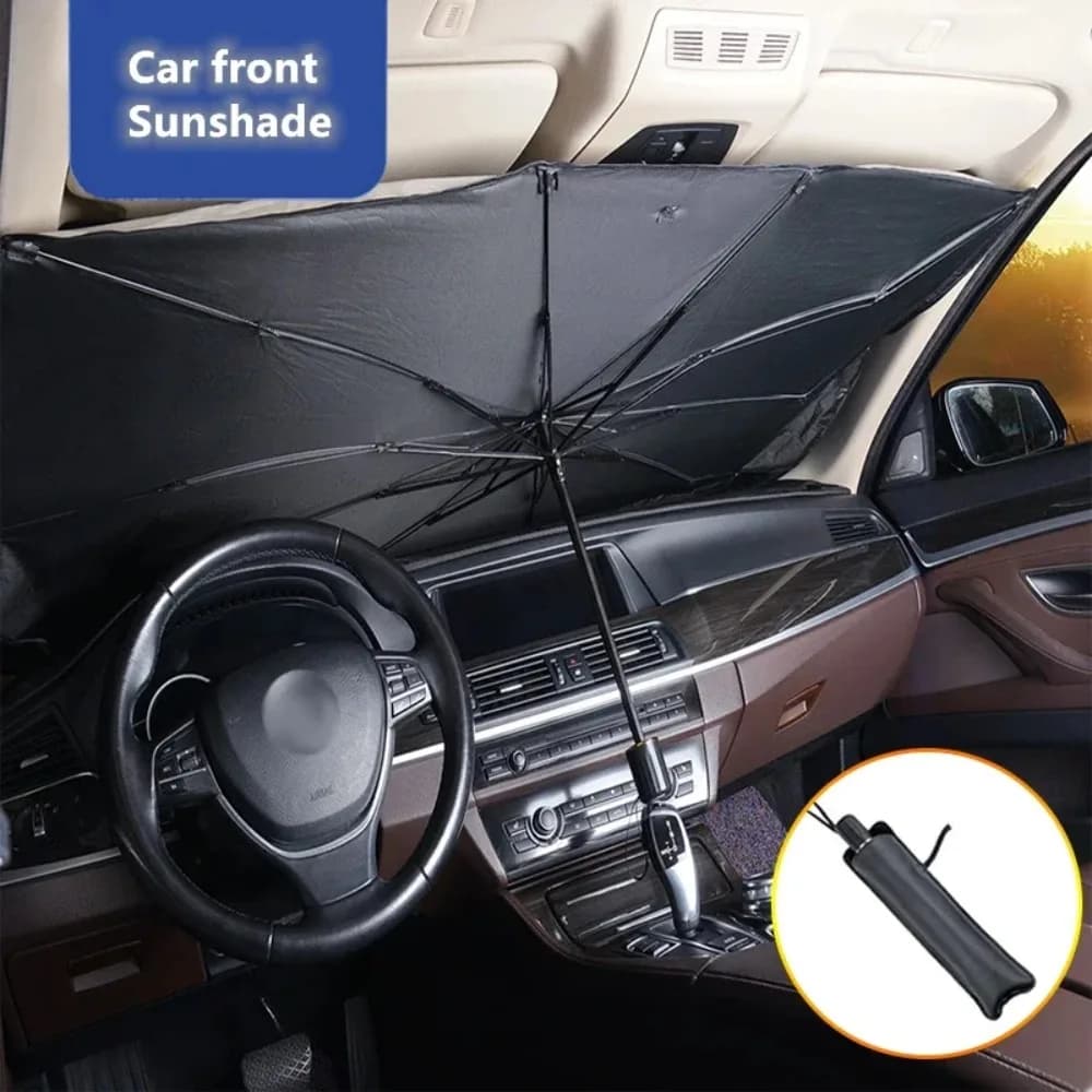 Parasole per auto Protezione Parasole per finestrino anteriore automatico Coperture per parasole Protezione solare per auto Accessori per la protezione del parabrezza interno