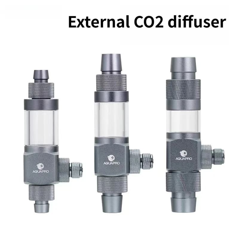 AQUAPRO External CO2 Atomizer Diffuser Sprayer Aquarium Fish Tanks Akvarium Filter Bucket Accessories Supplies Carbon Dioxide