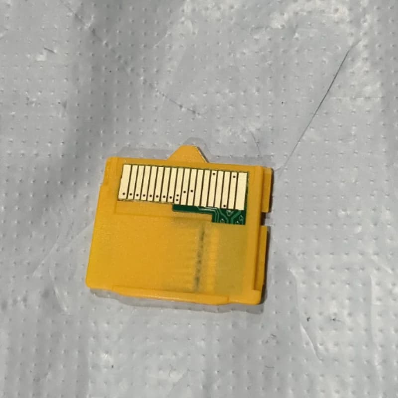 1 mini adattatore giallo SD MASD-1 per fotocamera, da TF a scheda XD