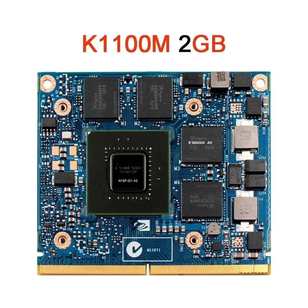 Scheda video Quadro K1100M GDDR5 N15P-Q1-A2 compatibile con iMac A1311 A1312 Scheda grafica per computer di nuova marca al 100%.