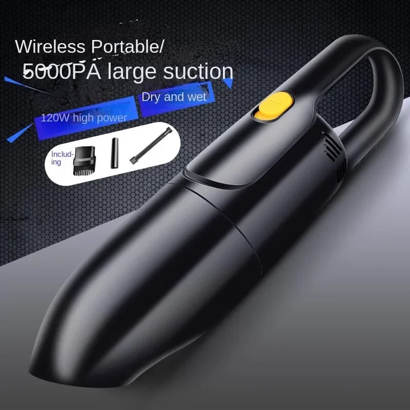 Pompa portatile per aspirapolvere per auto per aspirapolvere portatile senza fili domestico Aspirapolvere per auto ad alta potenza