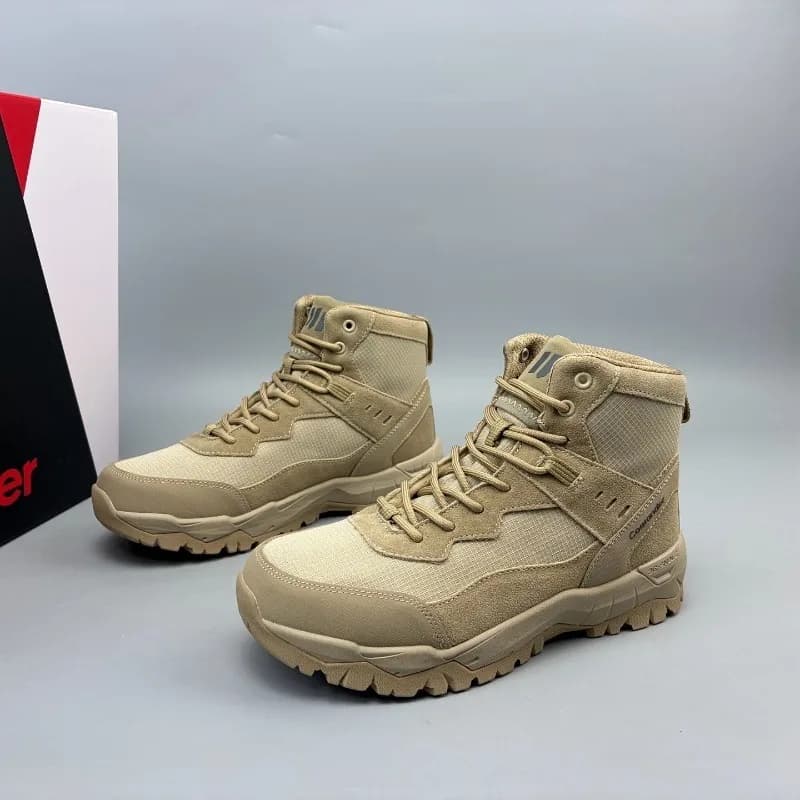 Scarpe da Montagna Classiche da Uomo 2026 Antiscivolo, Nuova Tendenza Scarpe da Trekking e Camminata da Uomo, Stivali Outdoor Alti da Uomo