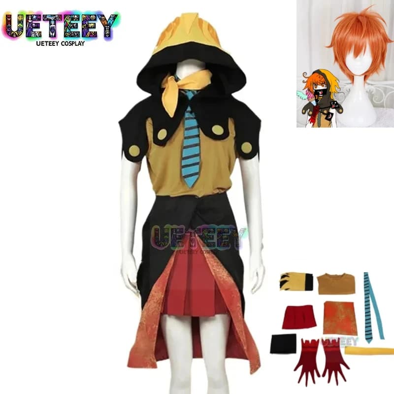 UETEEY Cos Game Your Turn To Die Rio Ranger Costume cosplay di Halloween Dimensioni personalizzate
