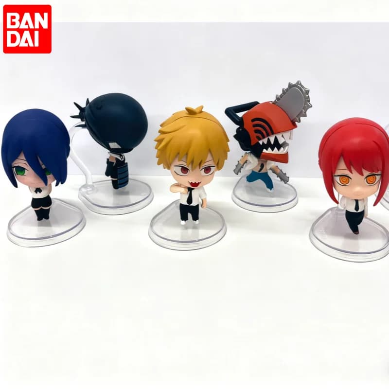 Hot Genuino Bandai Motosega Uomo Action Figure Denji Reze Makima Beem Gashapon Palla In Piedi Postura Bambola Ornamenti Regalo Magazzino