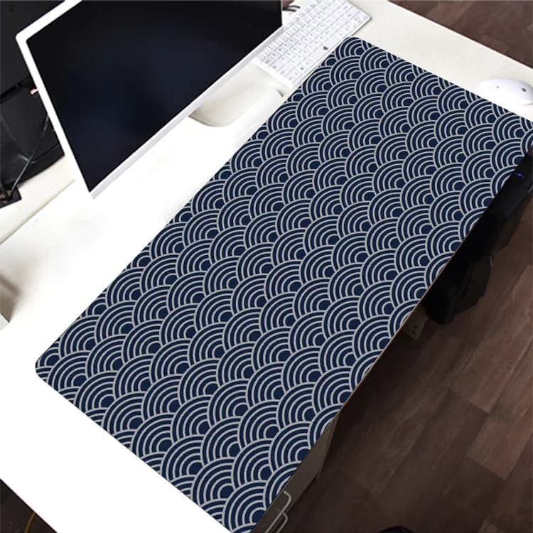 Japan Waves Mouse Pad Company Art Mause Pad Large Mousepad XXL accessori da gioco tastiera per Computer tappetini da scrivania per Gamer Cabinet