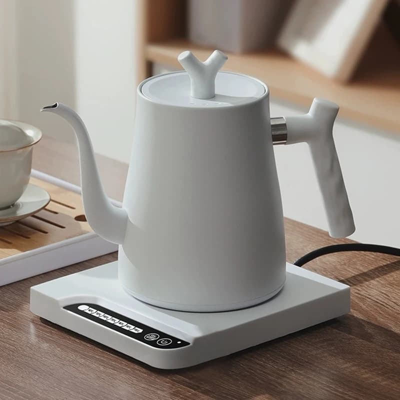 1000W hand-made coffee maker smart teapot for temperature control 1.0L thin mouth pot to boil water jug