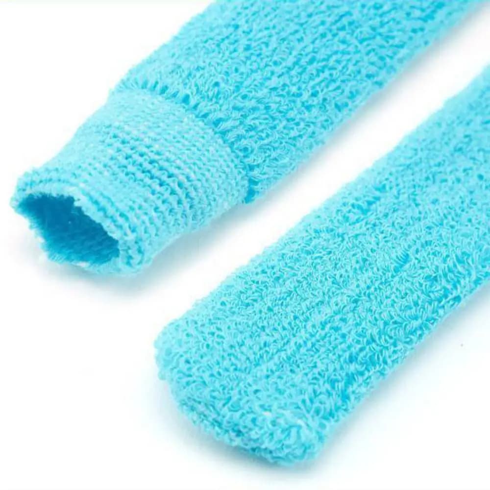 Copri maniglia per canna da pesca antiscivolo, antiscivolo, duraturo, per racchetta da badminton, asciugamano, copertura per le mani, asciugamano morbido, fascia per racchetta da tennis