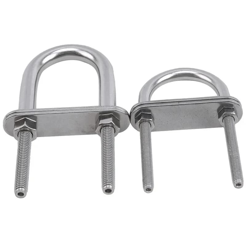 Arco da caccia occhio di poppa bullone a U bullone marino in acciaio inossidabile sartiame sostituire accessori per barche a remi bullone a U marino