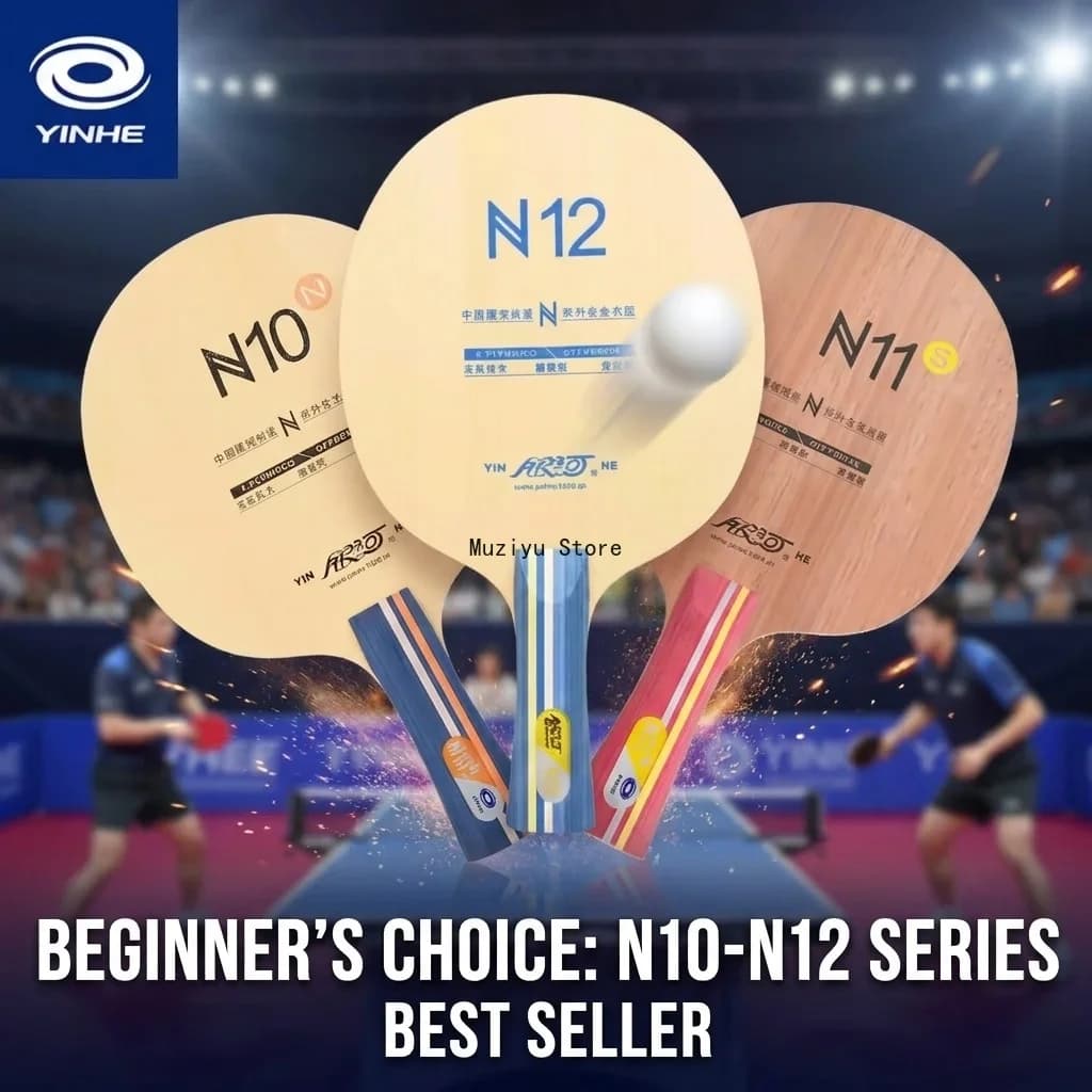 Original Yinhe Table Tennis Blade N10s N11s Offensive Lightweight 5 Wood Ping Pong Racket Blade design for beginner