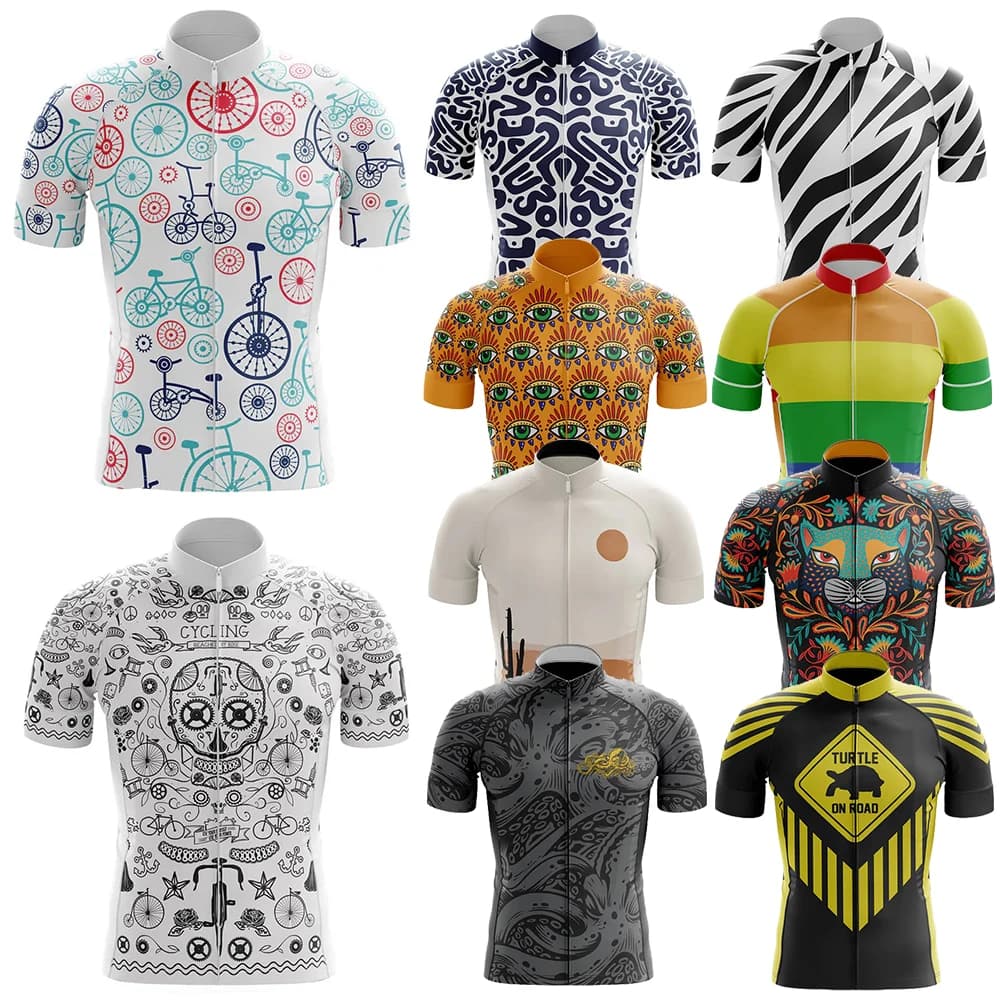 Cycling Clothing Turtle Jersey Men's Bike Knit Men's Bike Knit Men's Bicycle Bicycle Bicycles Men's Cycling Shorts Road Bike