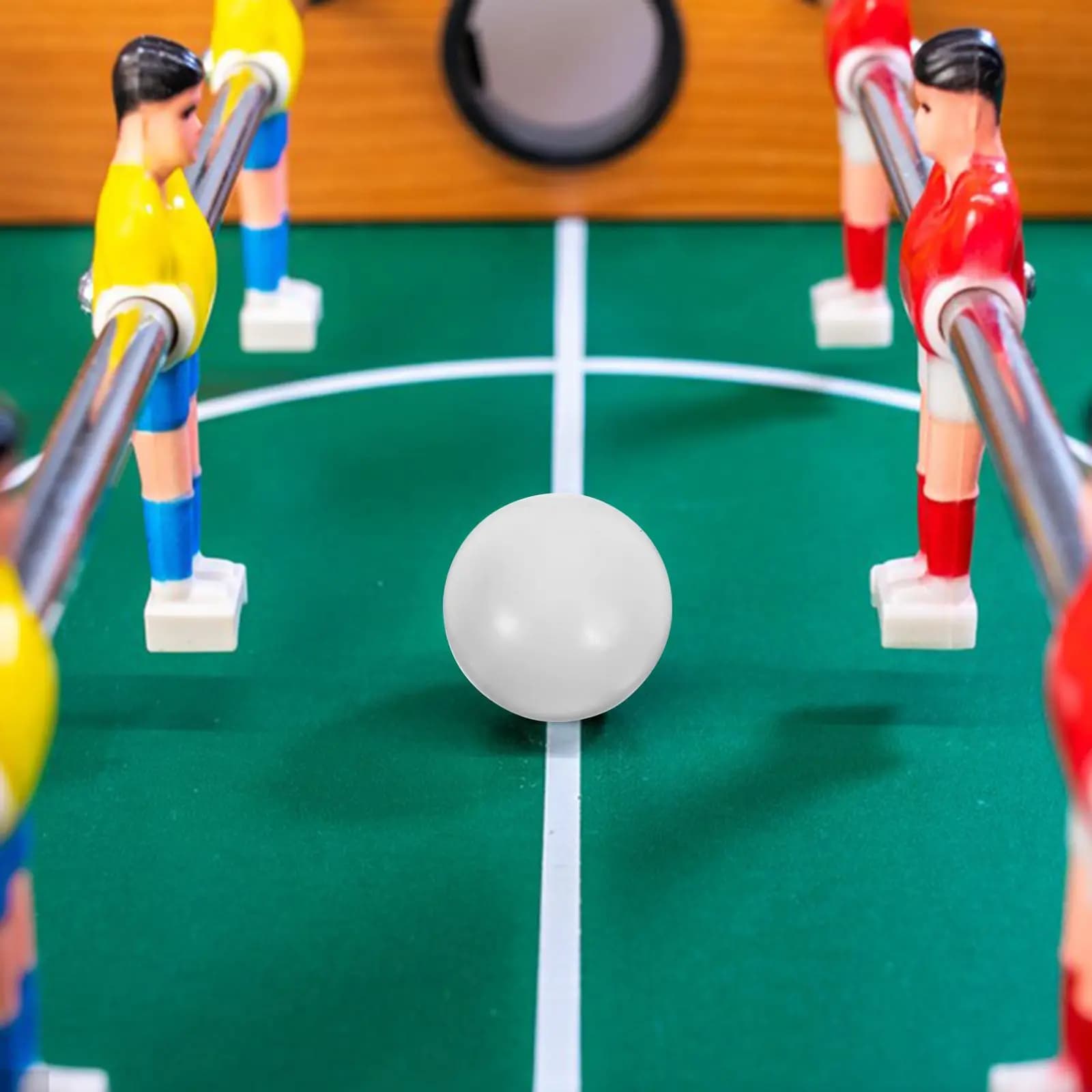 12 pezzi mini calcio balilla calcio calcio palline da gioco automatiche i fianchi biliardino per adulti