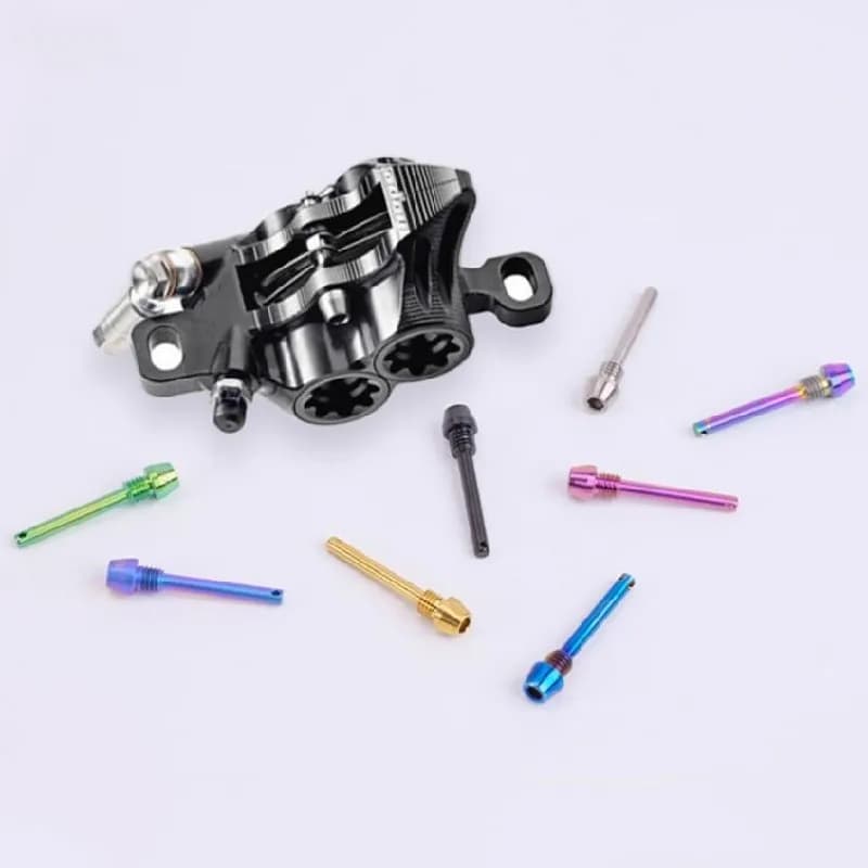 2pcs bicycle brake disc pad pin for hope brake titanium bolts