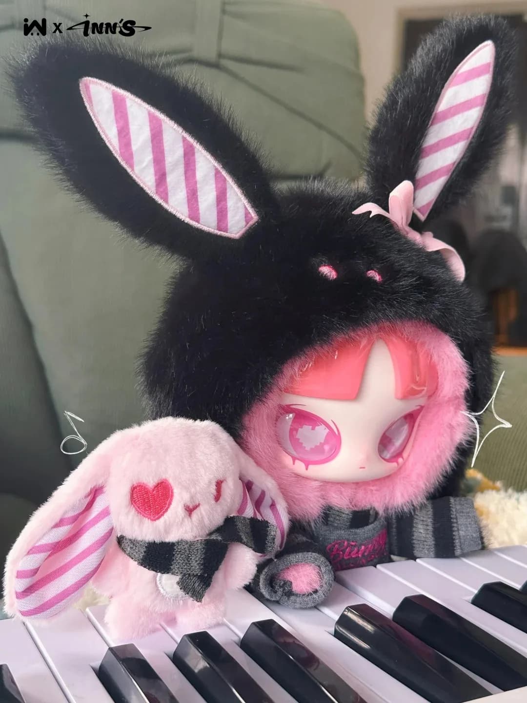 INN Originale 520 Edizione Limitata Dolce. Forte. Con i regali della fidanzata dell'amante della scatola cieca del vinile della bambola grande della figura di azione Kawaii della serie USA