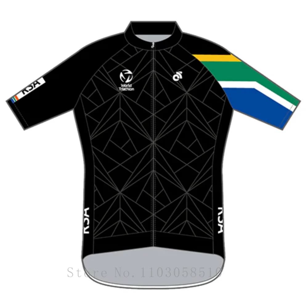 SOUTH AFRICA PERFORMANCE TRI -NOME personalizzato COUNTRY WORLD CICLISMO JERSEY POLO TECH TEE TECH BIB SHORTS JERSEY TRI SWIMSUIT