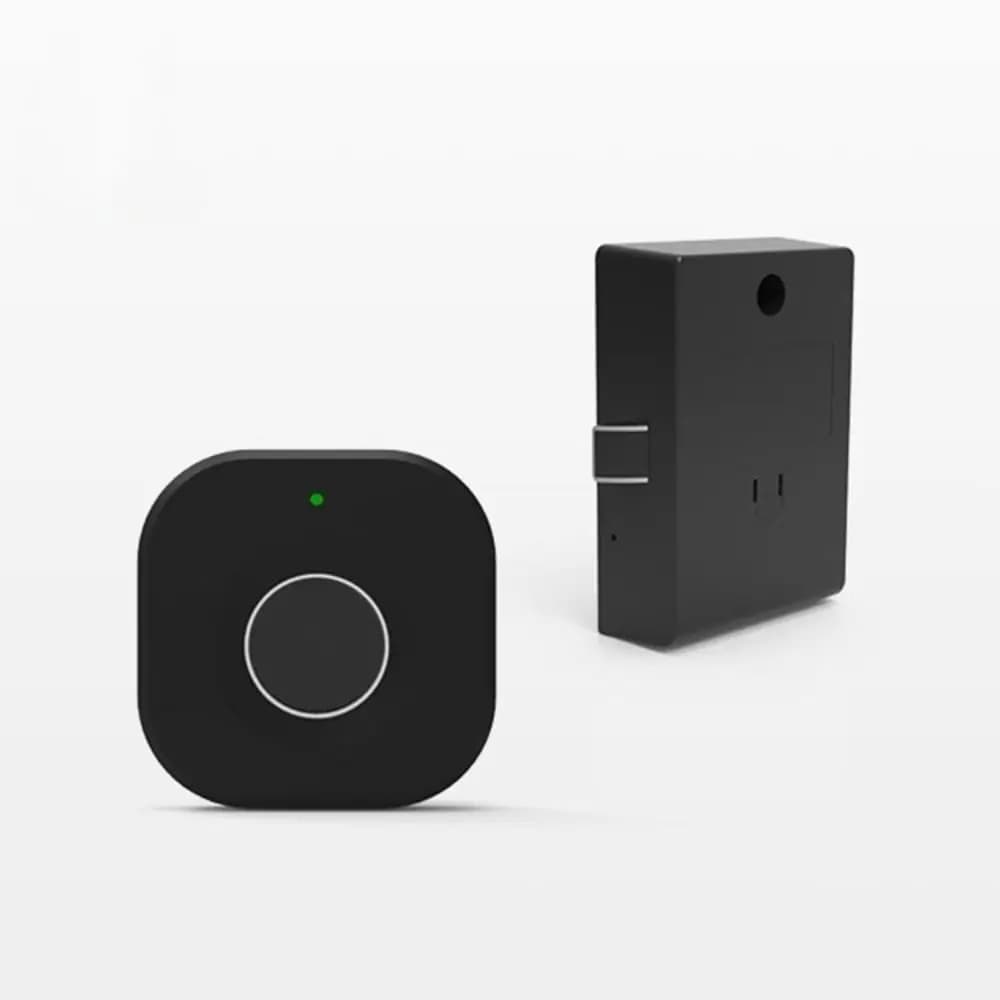 Serratura per Armadietto con Impronta Digitale, 360 Giorni di Standby, Accesso Biometrico Senza Chiave