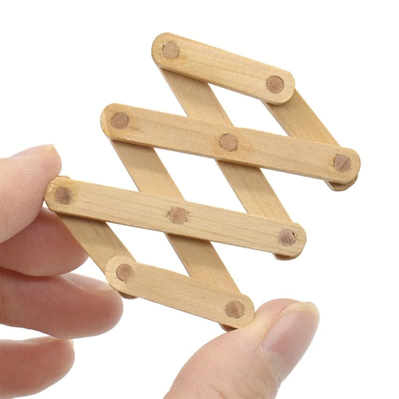Mini mobili per casa delle bambole in legno scalabile da appendere alla parete modello accessori per mobili mini gancio da parete appendiabiti gancio per chiave d'ingresso