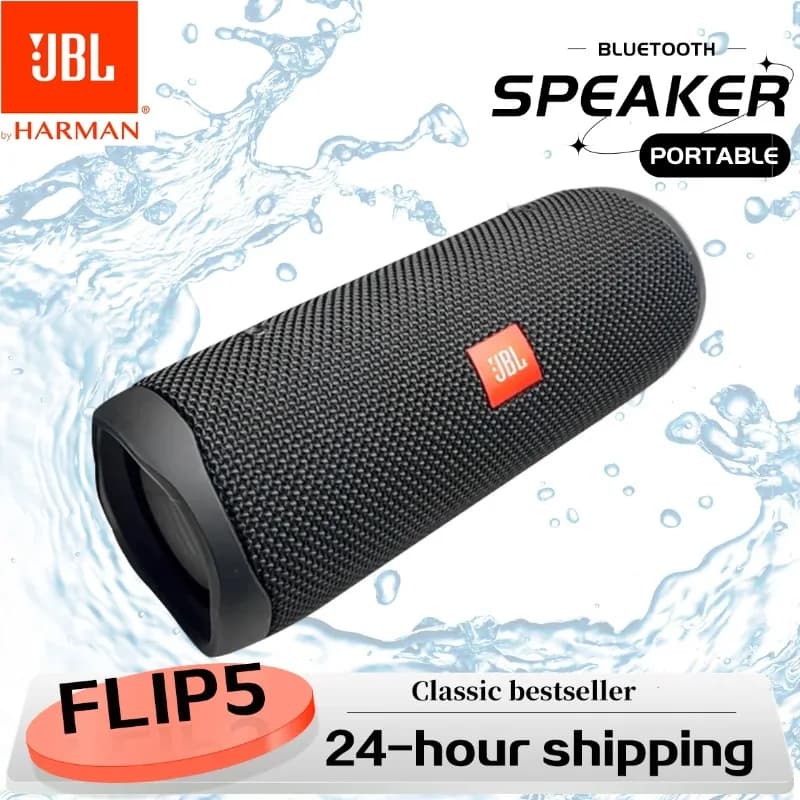 Altoparlante Bluetooth JBL FLIP 5 Originale, FLIP6 Portatile IPX7 Impermeabile, Altoparlante Stereo per Esterni con Bassi Potenti e Tweeter Indipendente