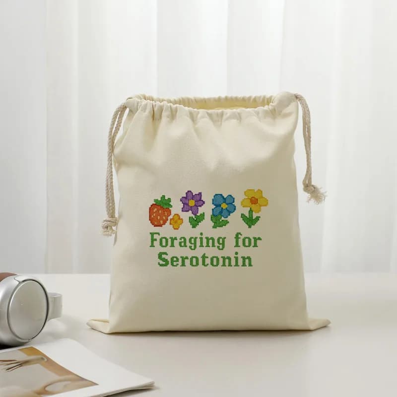 1 pz. Pochette da viaggio ispirata a Stardew Valley, borsa organizer per asciugacapelli da gamer per hotel e uso quotidiano