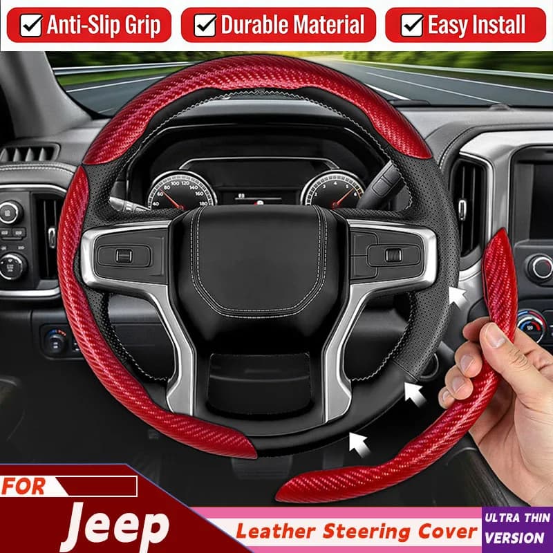 Leather cover Nappa for Jeep Commander PATRIOT COMPASS RENEGADE Grand Cherokee Wrangler Car accessories
