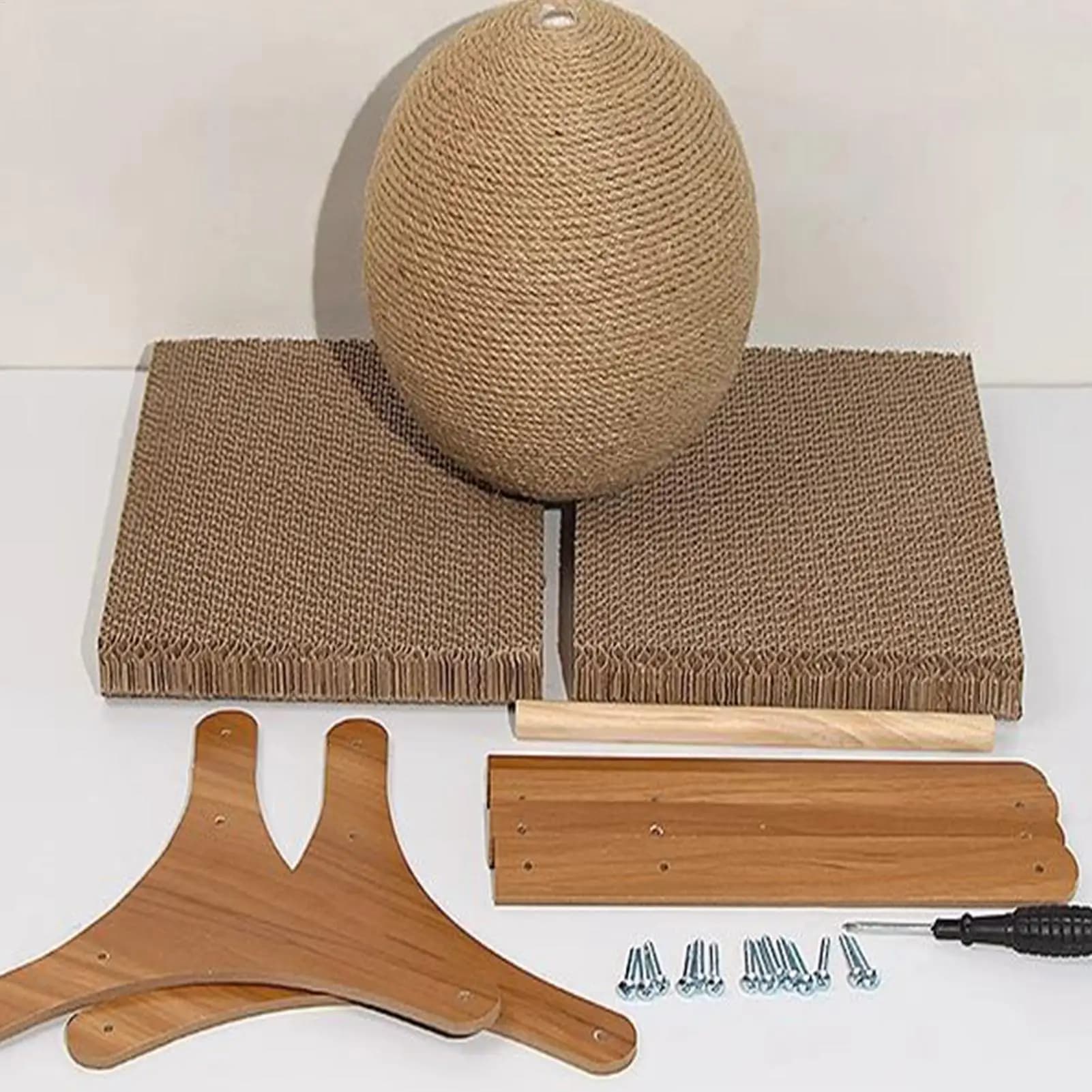 Cat Scratching Mat Mental Physical Exercise Interactive Toy Standing Pet Cat Scratcher Pad For Dining Area Living Room Porch