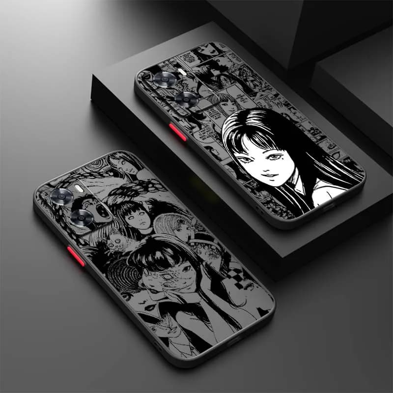T-Tomies K-Kawakamis Anime per OPPO Find X3 X5 Lite Pro A98 A94 A93 A78 A79 A76 A58 A57 5G Custodia per telefono traslucida satinata