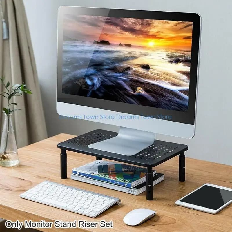 Partner lavoro HX6A! Supporto per monitor da 14,57 pollici, supporto da tavolo, supporto per sollevamento dello schermo, per
