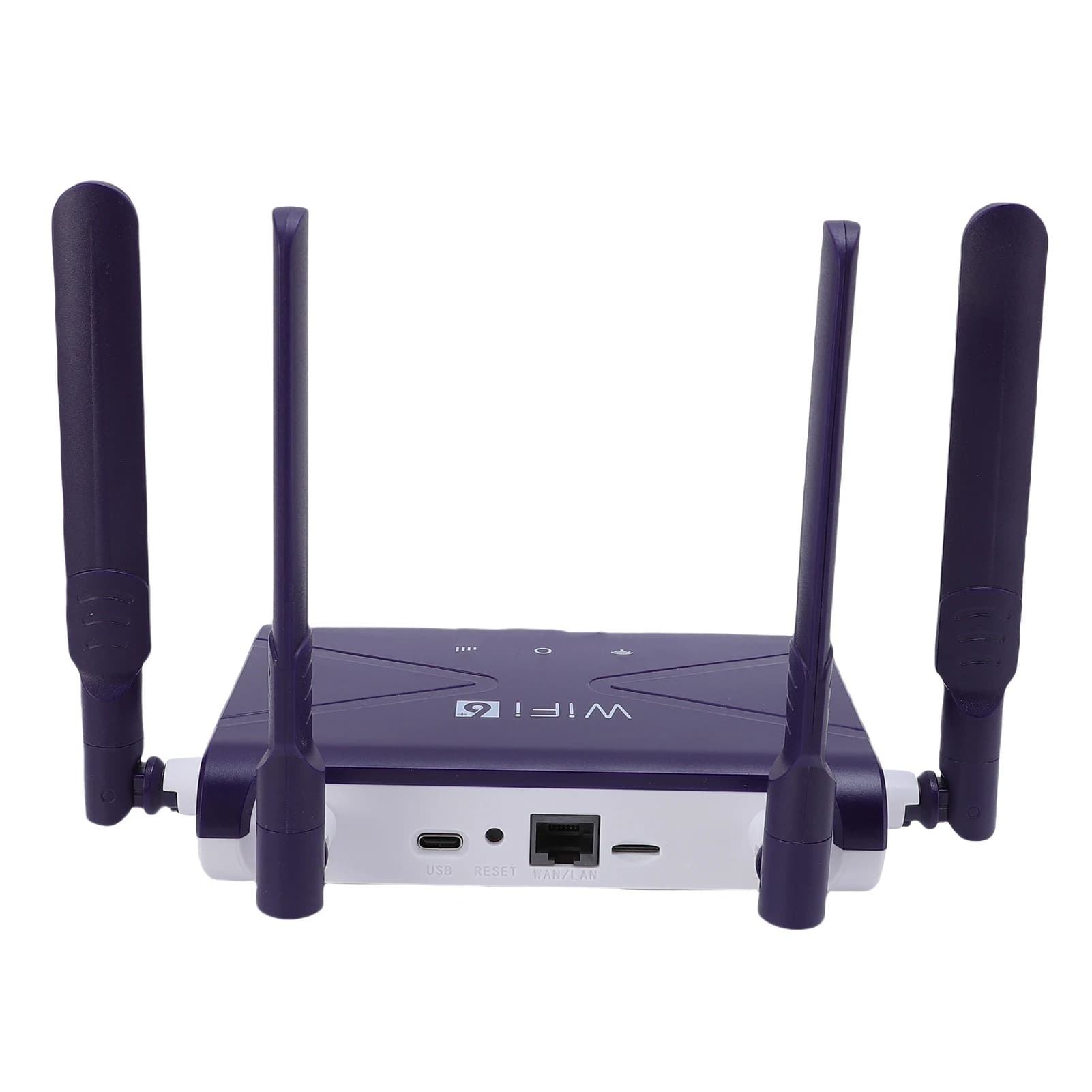 Router Wireless WiFi6 ad Alta Velocità 300Mbps 4G 5G CPE LTE con Slot per Scheda SIM, 4 Antenne, Connessione Stabile per Telefono e Laptop