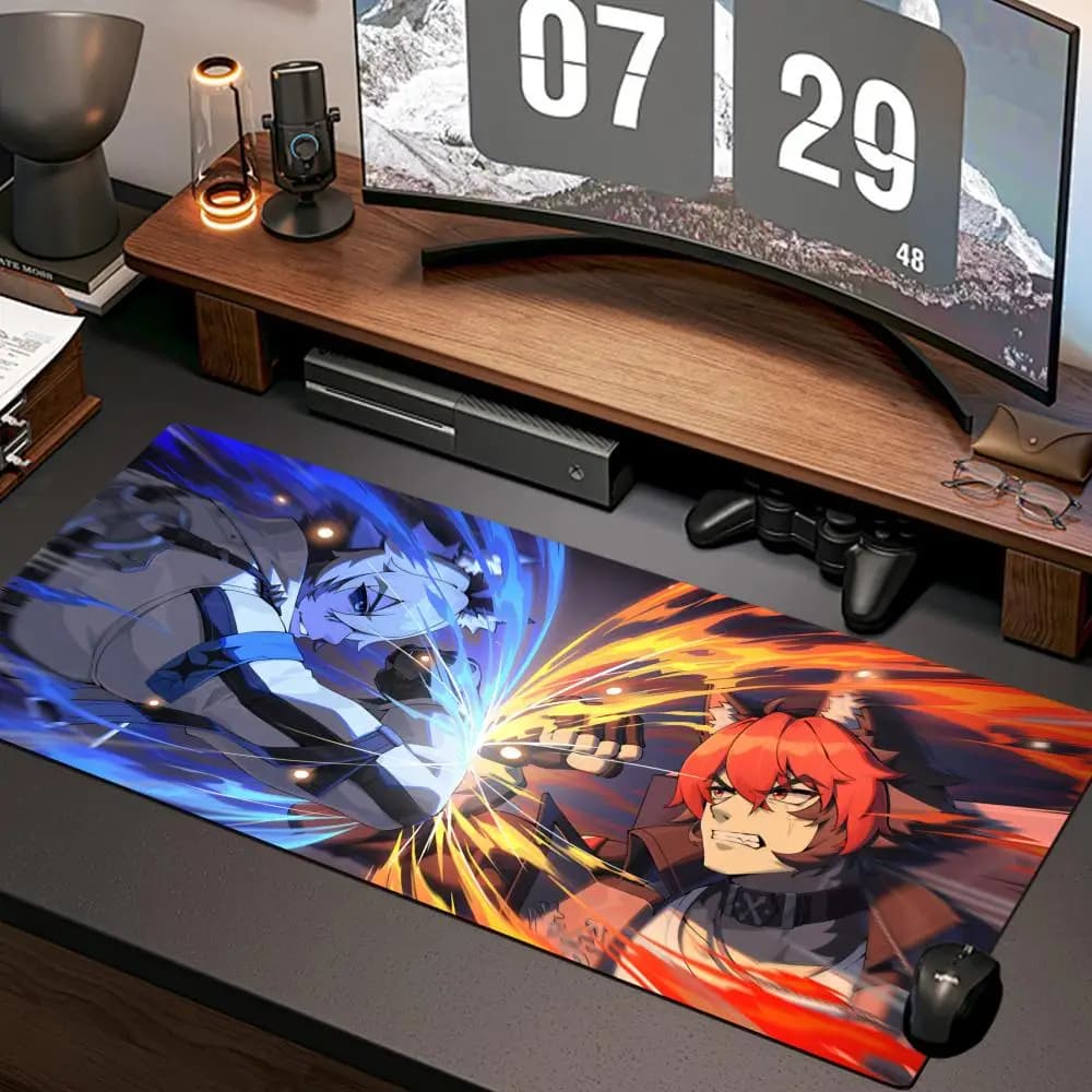 Tappetino per mouse Komano Manato, nuovo tappetino per computer da casa XXL, tappetino da scrivania in gomma naturale, antiscivolo, accessori per gaming.