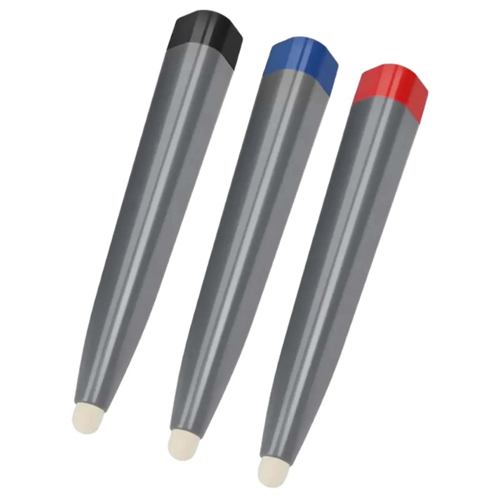 Penna stilo touch screen da 3 pezzi, design capacitivo sensibile e di precisione, scrittura fluida senza ritardi, disegno su tablet, telefoni, lavagne bianche