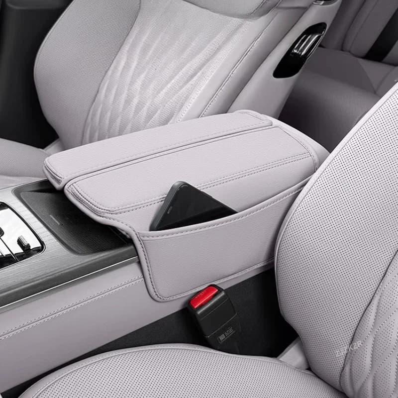 Per BYD Han DMI/EV scatola bracciolo copertura protettiva bracciolo centrale per auto borsa portaoggetti in pelle per aumentare l'altezza accessori auto