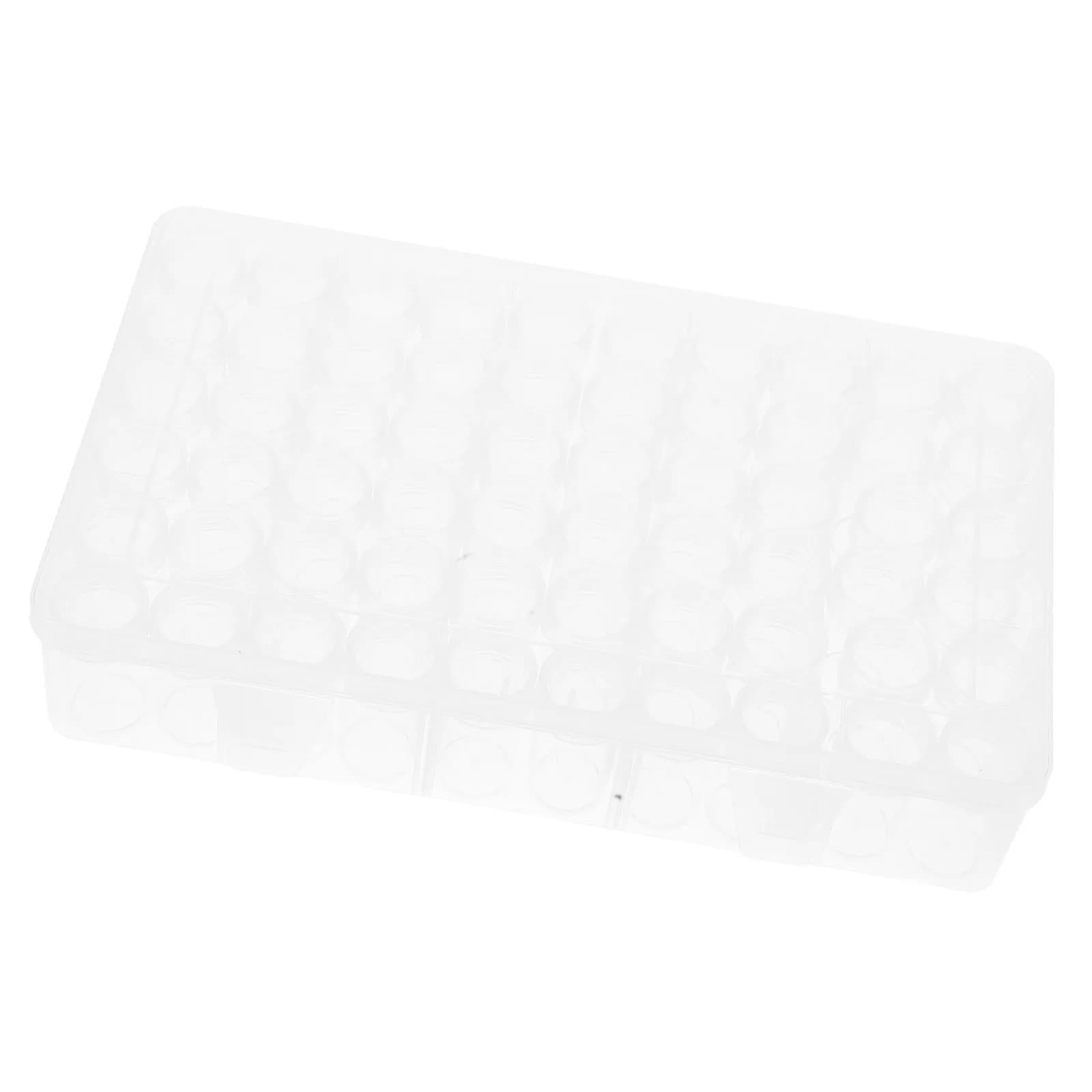 60 Slots Plastic Seed Storage Organizer Transparent Box Numbered Labels for Gardening Flower vegetable Beads Small Items