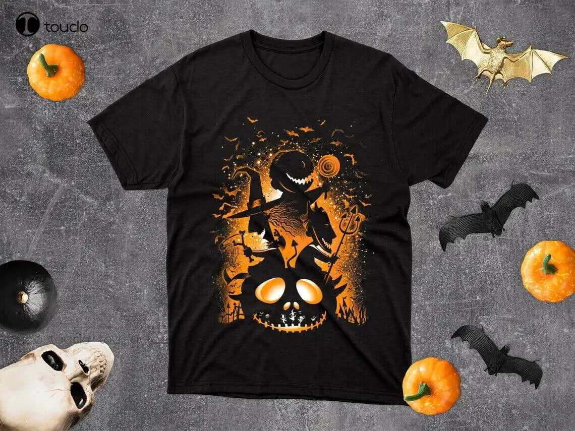 Christmas Trick Or Treat Gift For Halloween Nightmare Boy T Shirt Golf Shirt S-6Xl