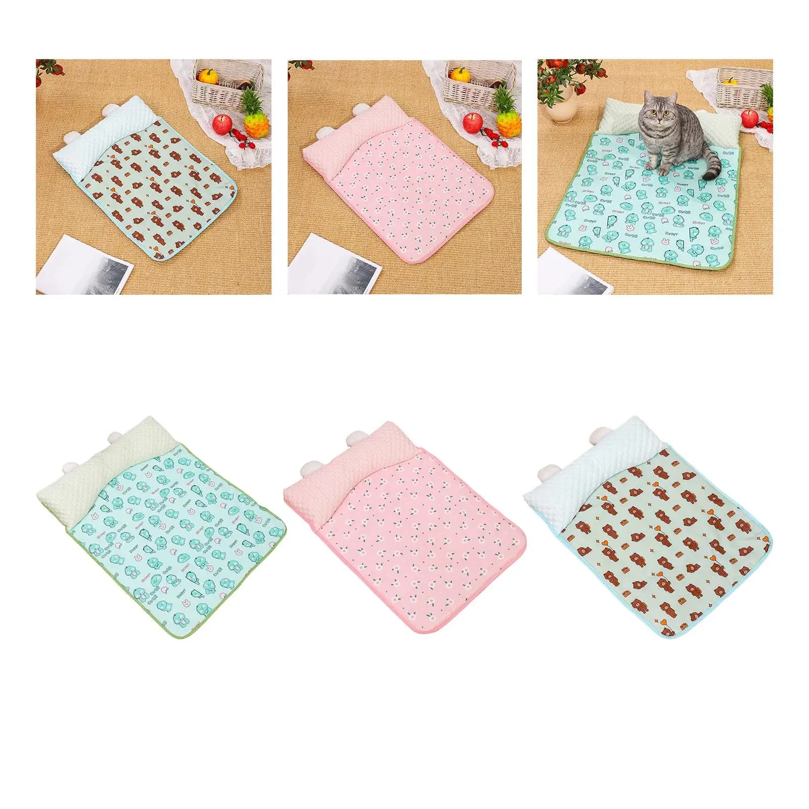 Tappetino rinfrescante per cani Coperta rinfrescante Comodo tappetino portatile per cuccia per dormire per seggiolino auto estivo Gatti Gattini Cucciolo Divano per interni