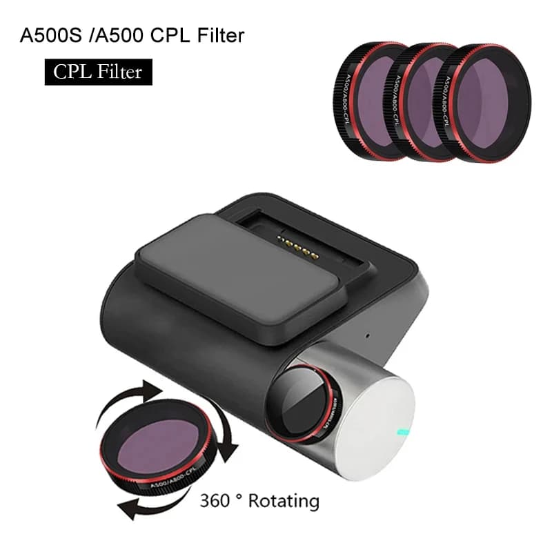 For 70mai Dash Cam pro plus + A500s Filter CPL For 70mai pro Midrive D08 / Midrive D02 70mai Dash Cam Lite2 A200 Filter CPL