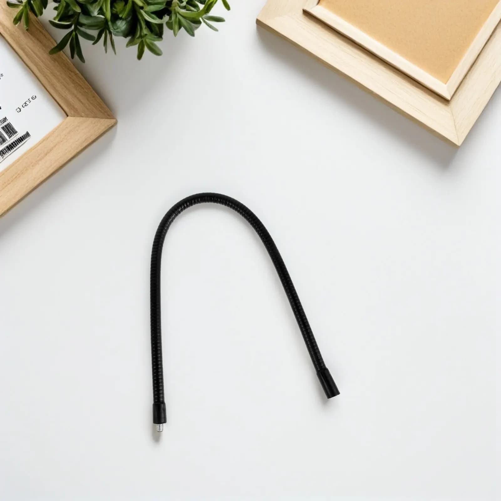 Flexible Gooseneck 19.7 Inch Camera Extension Rod Metal Alloy Tube Tripod Mount Adjustable Arm for Phone Microphone Action