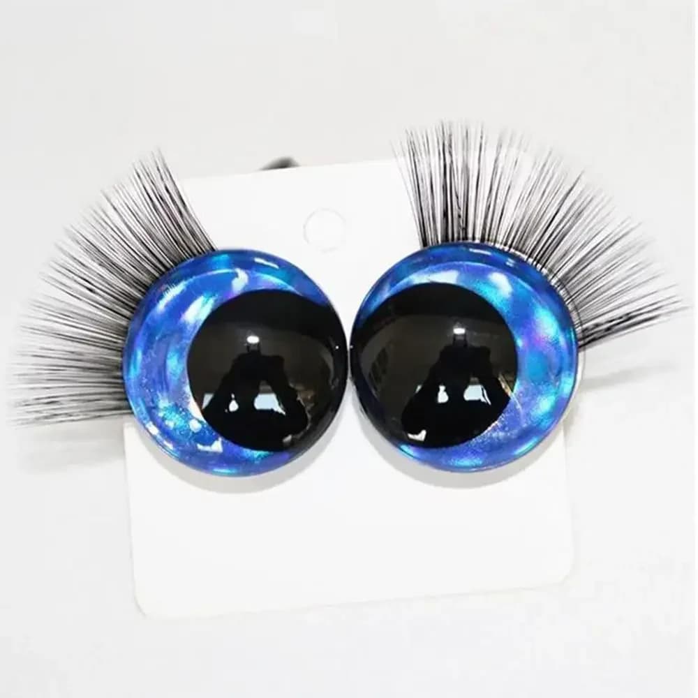 New 1 pair Fake Eyelashes 9-30mm FAI Dolls From Theme Eyelashes Make Eye Repair Change For Blythe
