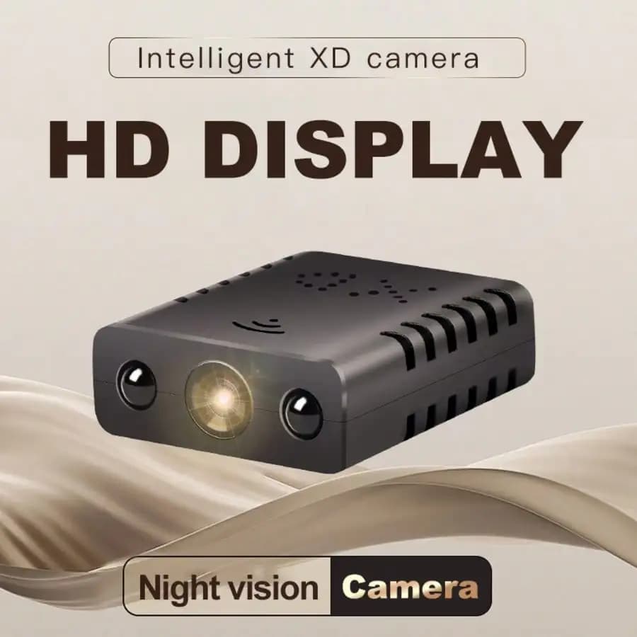 Intelligent High-Definition Mini Security Camera, Wireless 2.4GHz WiFi Indoor Monitor, With Night Vision And Motion Detection, USB Powered Baby And Pet Home Nanny Camera