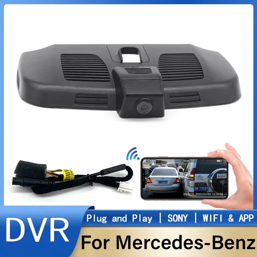4K Wifi Dash Cam Car DVR Rear Camera for Mercedes Benz Class V w447 v200d v220d v250 v260 v300d EQV METRIS Marco Polo 2014- 2022