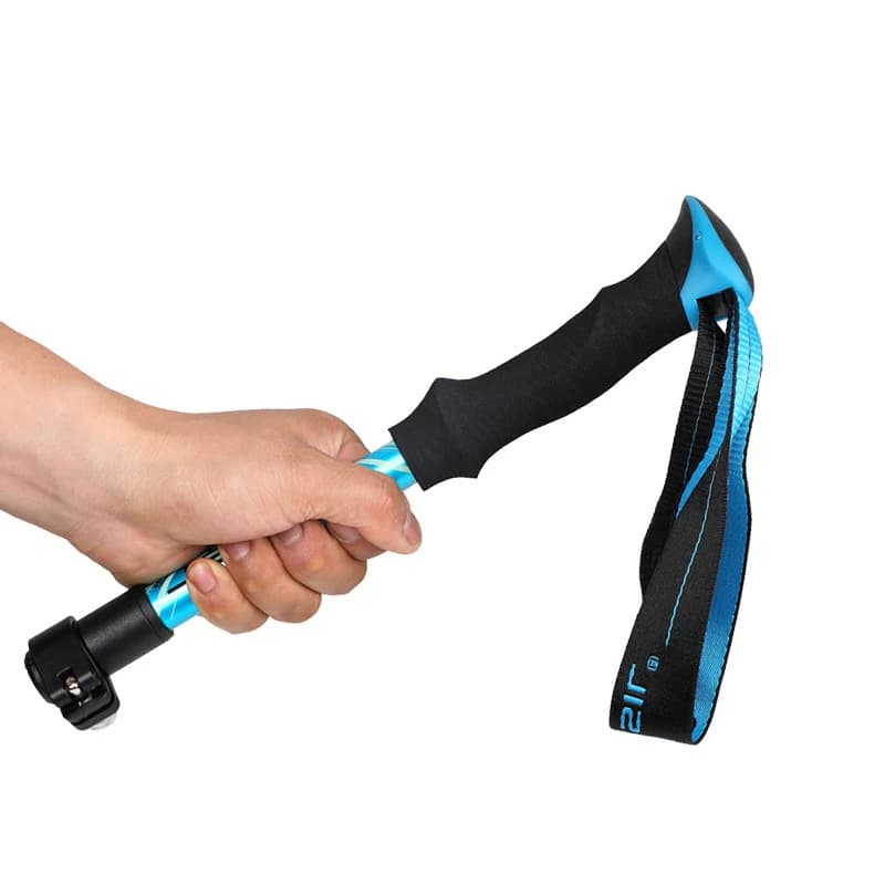 Light and -Short Carbon Folding Trekking Poles Outdoor Hiking and Climbing Walking Sticks