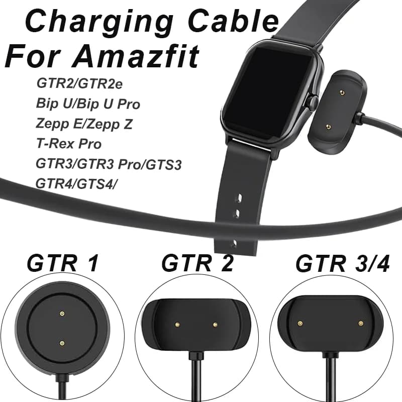 Per huami Amazfit GTS/GTR Caricatore Caricatore USB Caricatore Smart Watch Caricatore sostitutivo xiaomi 3,3 piedi