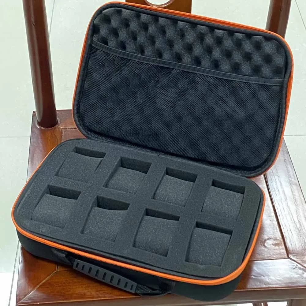 Borsa per fotocamera antiurto in EVA con custodia da viaggio personalizzata per esterni in schiuma per custodia per accessori per utensili per batteria per auto